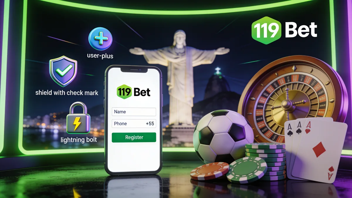 119 bet no Brasil — Como começar a apostar na 119 bet
